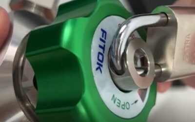 Fitok loto handle diaphragm valve spline solution for high-purity